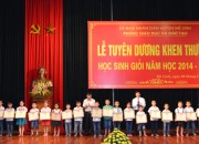 Lễ trao giải khuyến học cho học sinh năm học mới Lễ trao giải khuyến học cho học sinh năm học mới